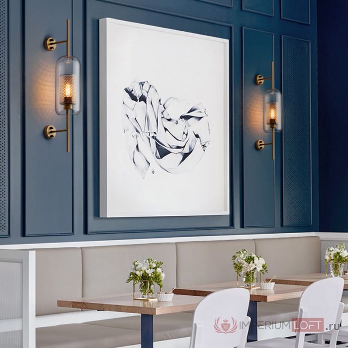 Настенный Светильник Catch Wall Ball L58 Stell By Imperiumloft