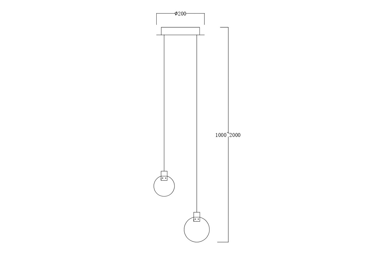 Светильник подвесной Rondo металл золото d20 Garda Decor 162FL-61501