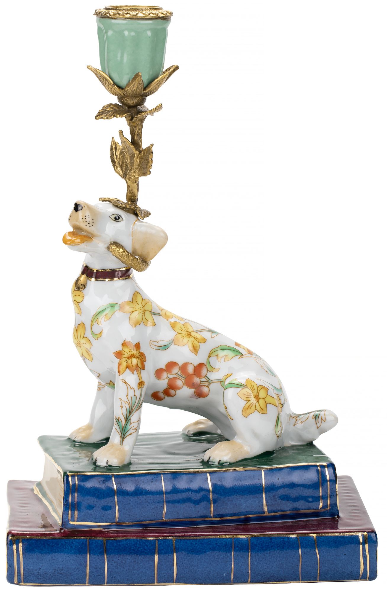 Подсвечник Собачка, отрит влево предмет Glasar F1349EH/2/H0036E