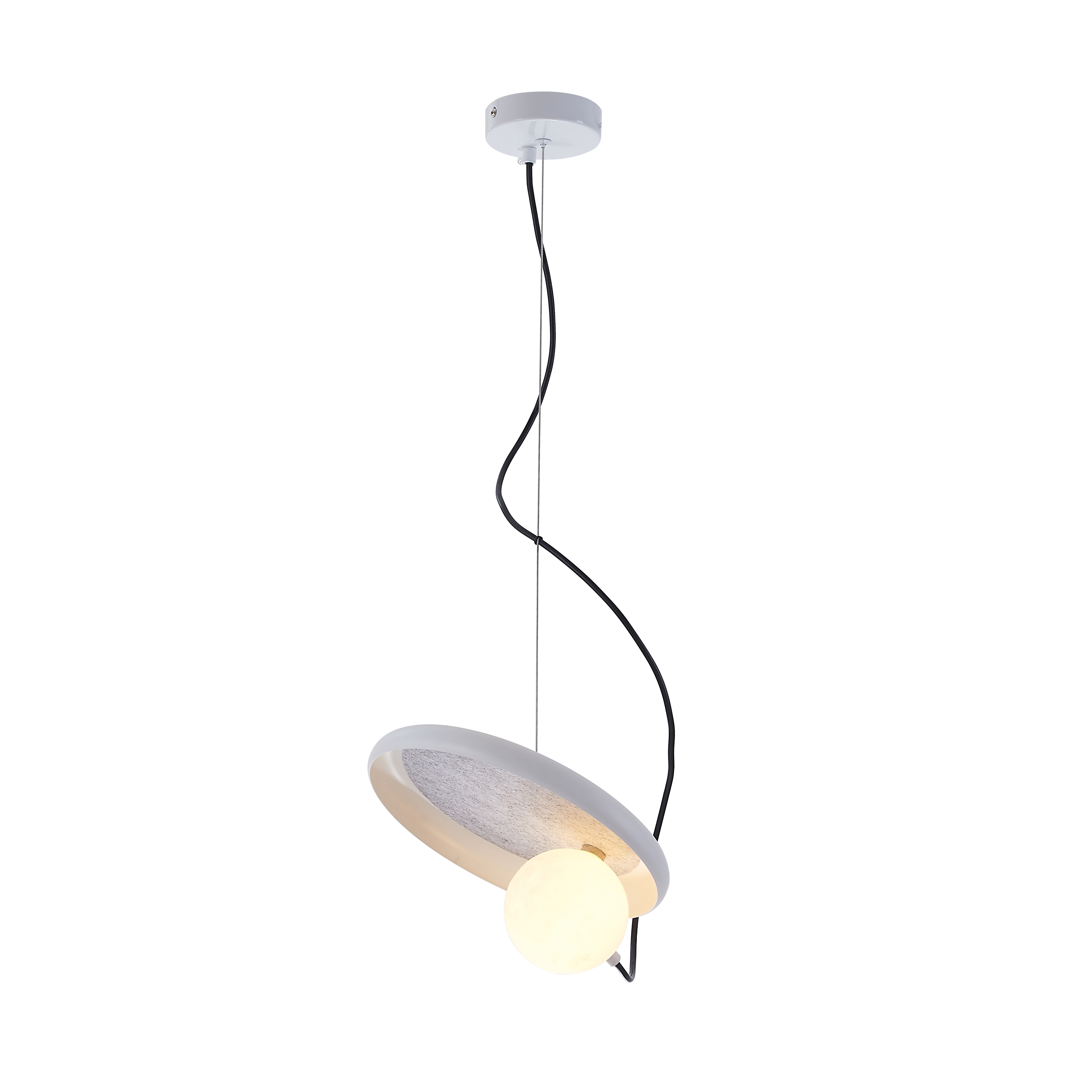 Подвесной светильник MARGOTT D25 White by ImperiumLoft
