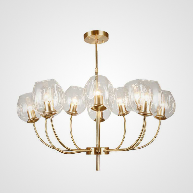 Люстра на штанге BLOOM D95 by ImperiumLoft