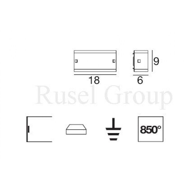 Настенный светильник Linea Light Mille LED 7836