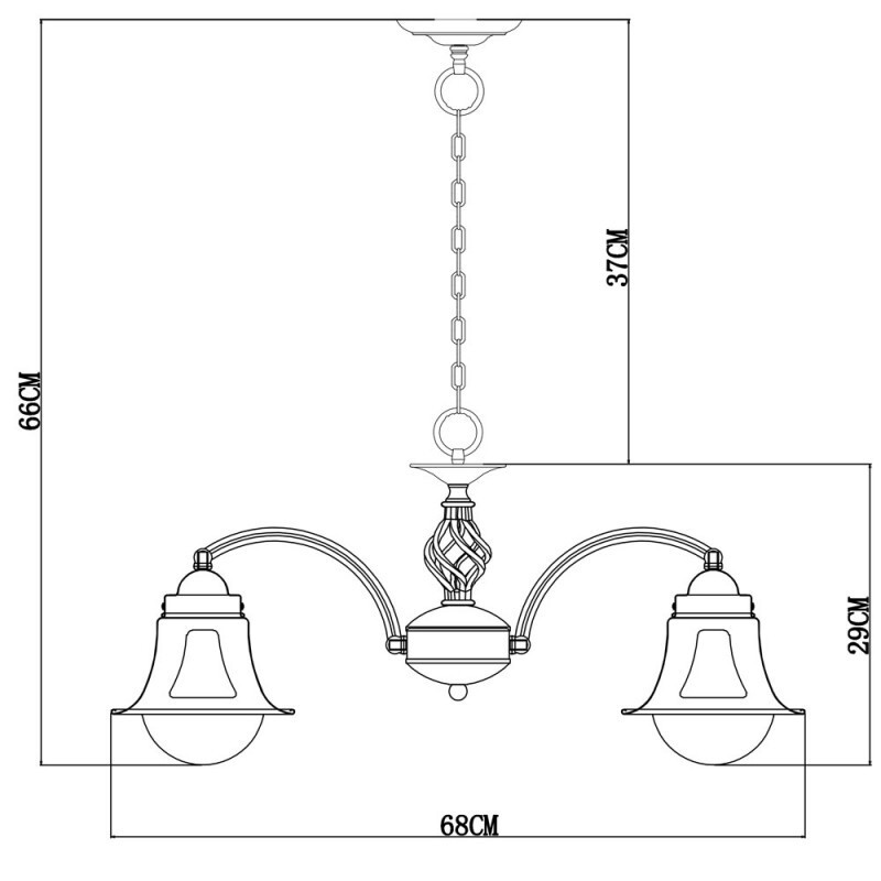 Подвесная люстра Arte Lamp A7022LM-5WG