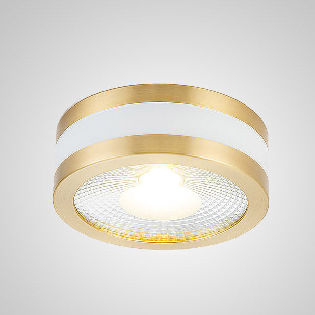 Точечный светильник MEUD D12 White Brass 5W by ImperiumLoft