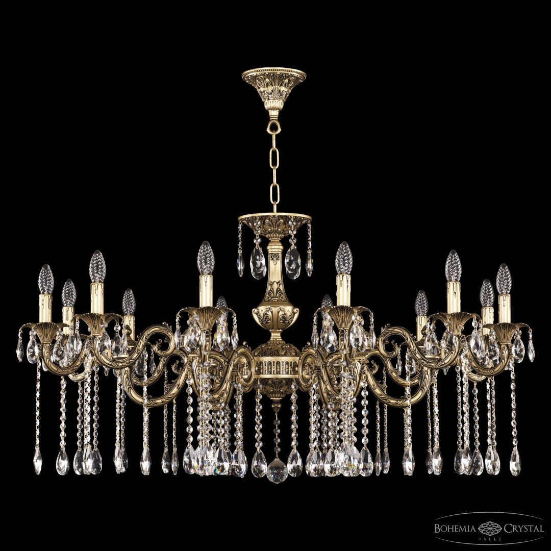 Люстра хрустальная AL79104/12/430 A AGB Bohemia Ivele Crystal