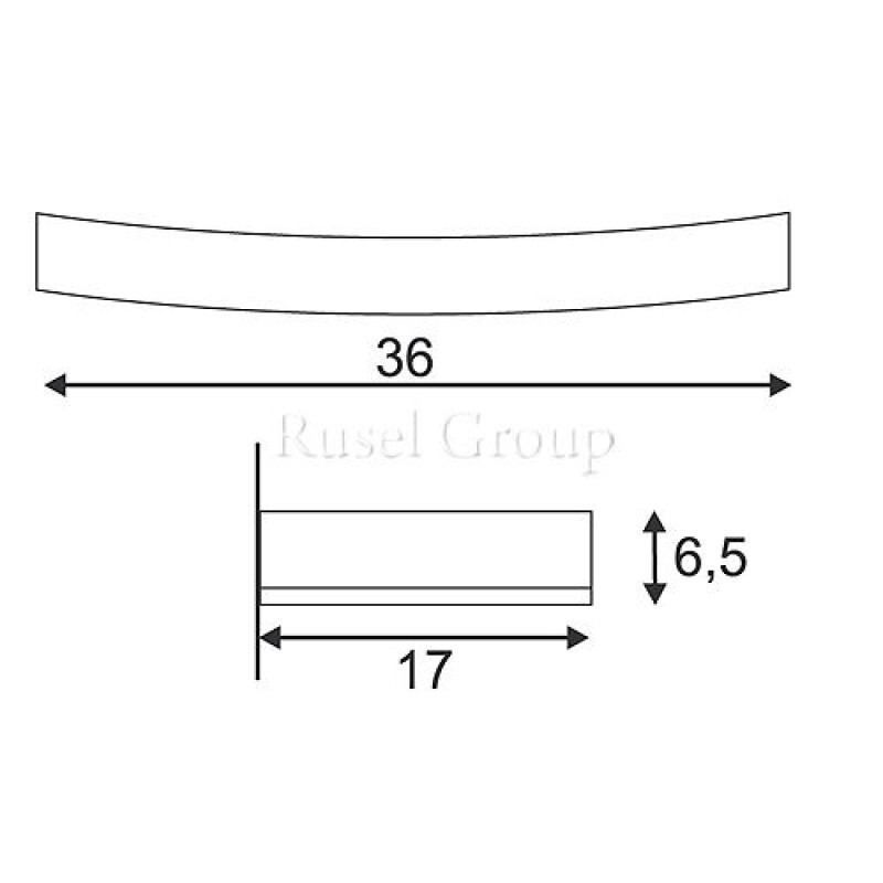 Настенный светильник SLV GL 102 CURVE 148012