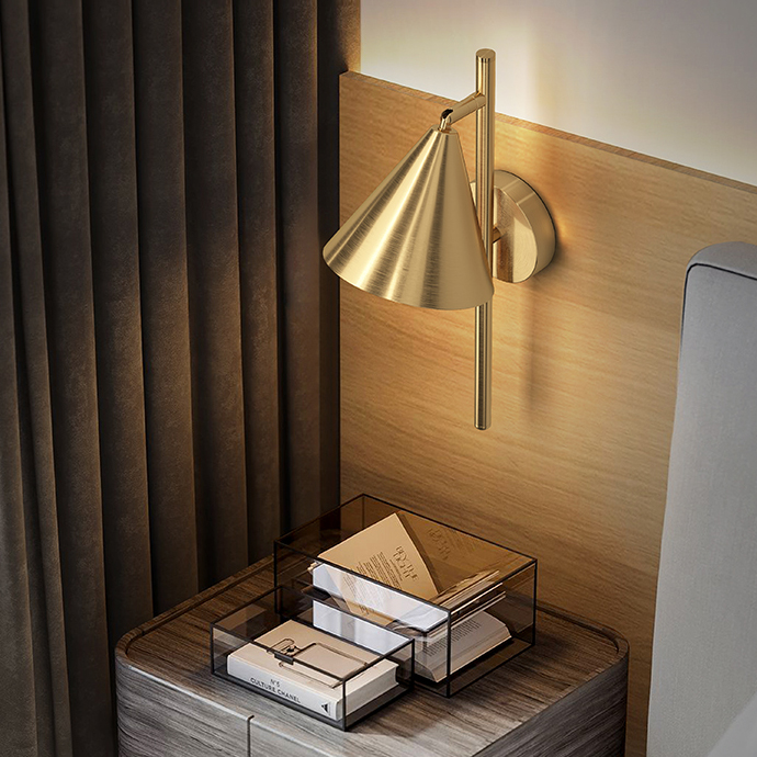 Настенный светильник RIGEL WALL Brass by ImperiumLoft