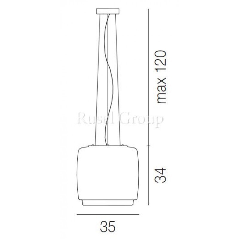 Подвесной светильник Vistosi BOT SP 35
