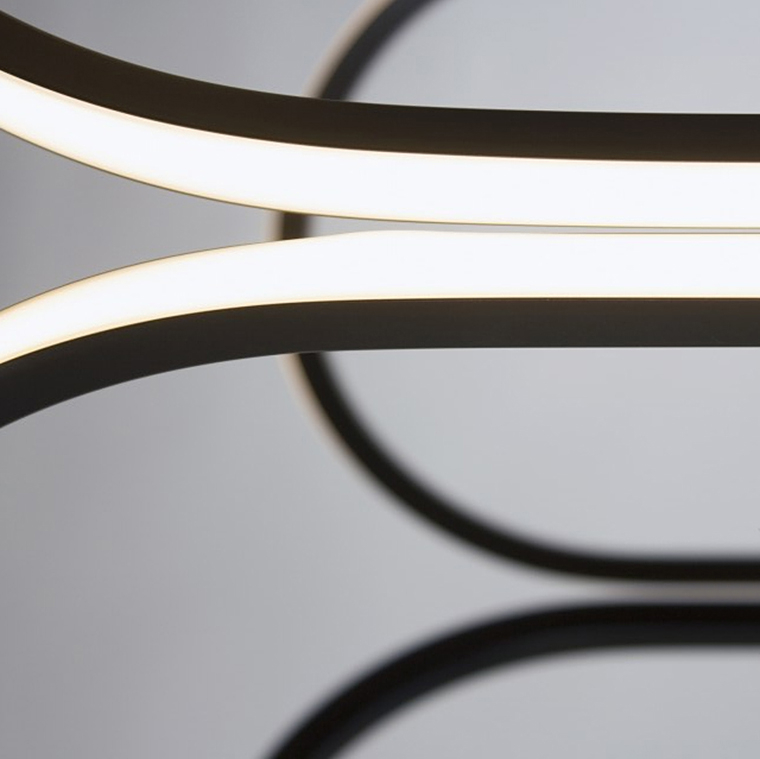 Подвесная люстра U-SERIES for Arpel D100 Gold by ImperiumLoft