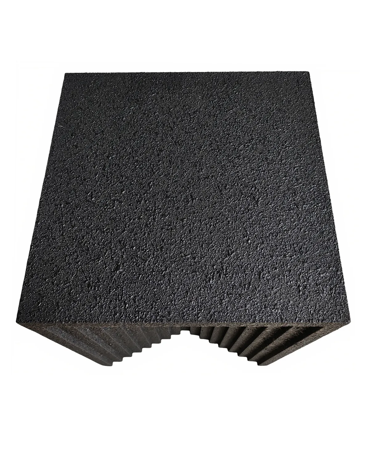 Чёрный приставной столик Кносс Louvre Home FST180924RJ