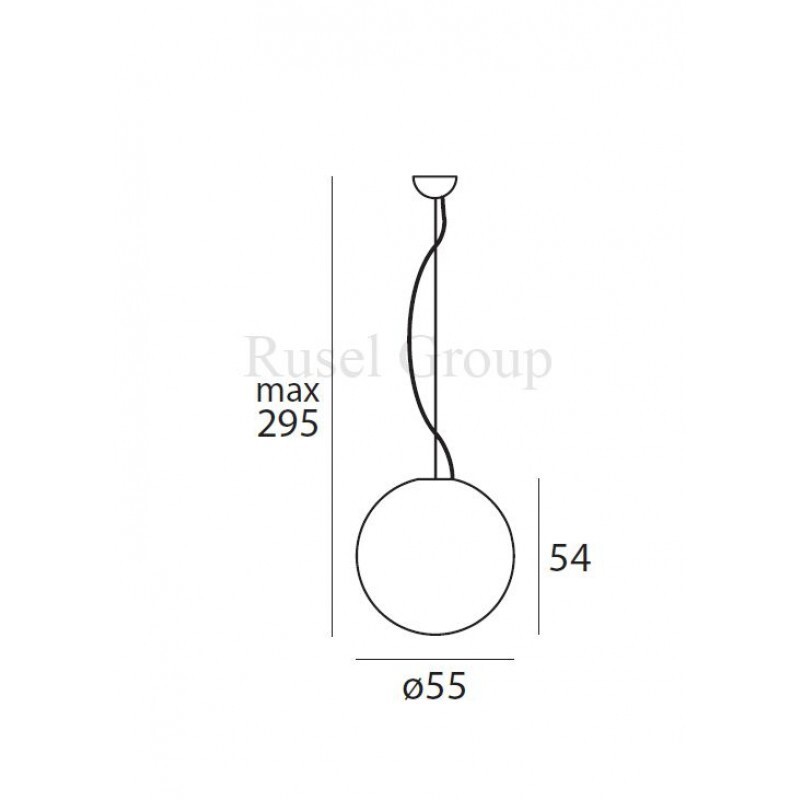 Подвесной светильник Linea Light Oh!Suspended 15110