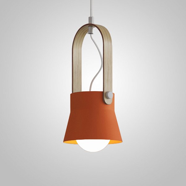 Подвесной светильник CLUTCH COLOR D16 Orange by ImperiumLoft