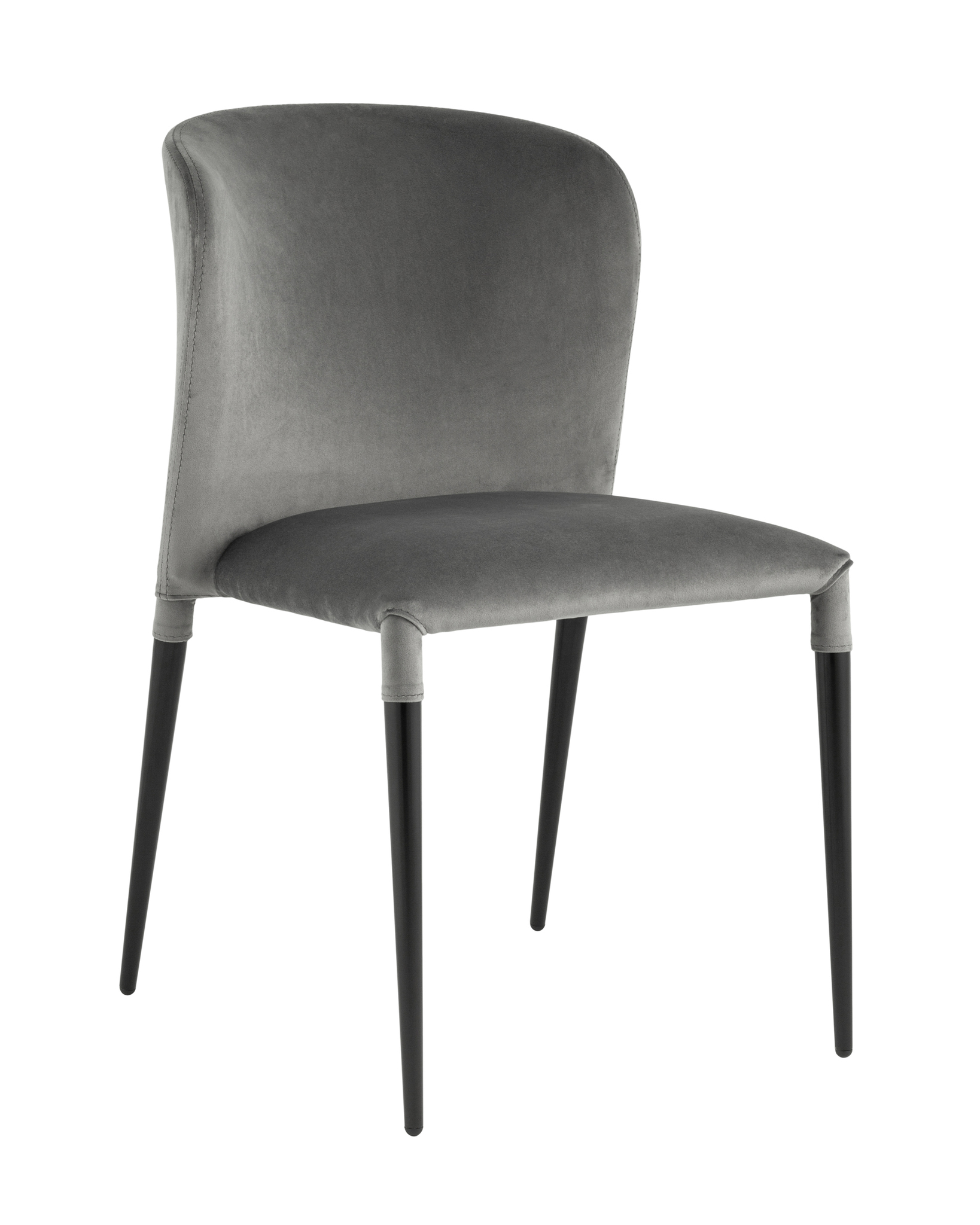 Стул Лори велюр серый Stool Group