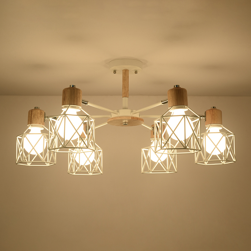 Потолочная люстра CORF B3 Black 3 lamps by ImperiumLoft