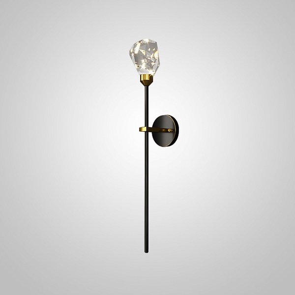 Настенный светильник CRISTEL D WALL Black by ImperiumLoft