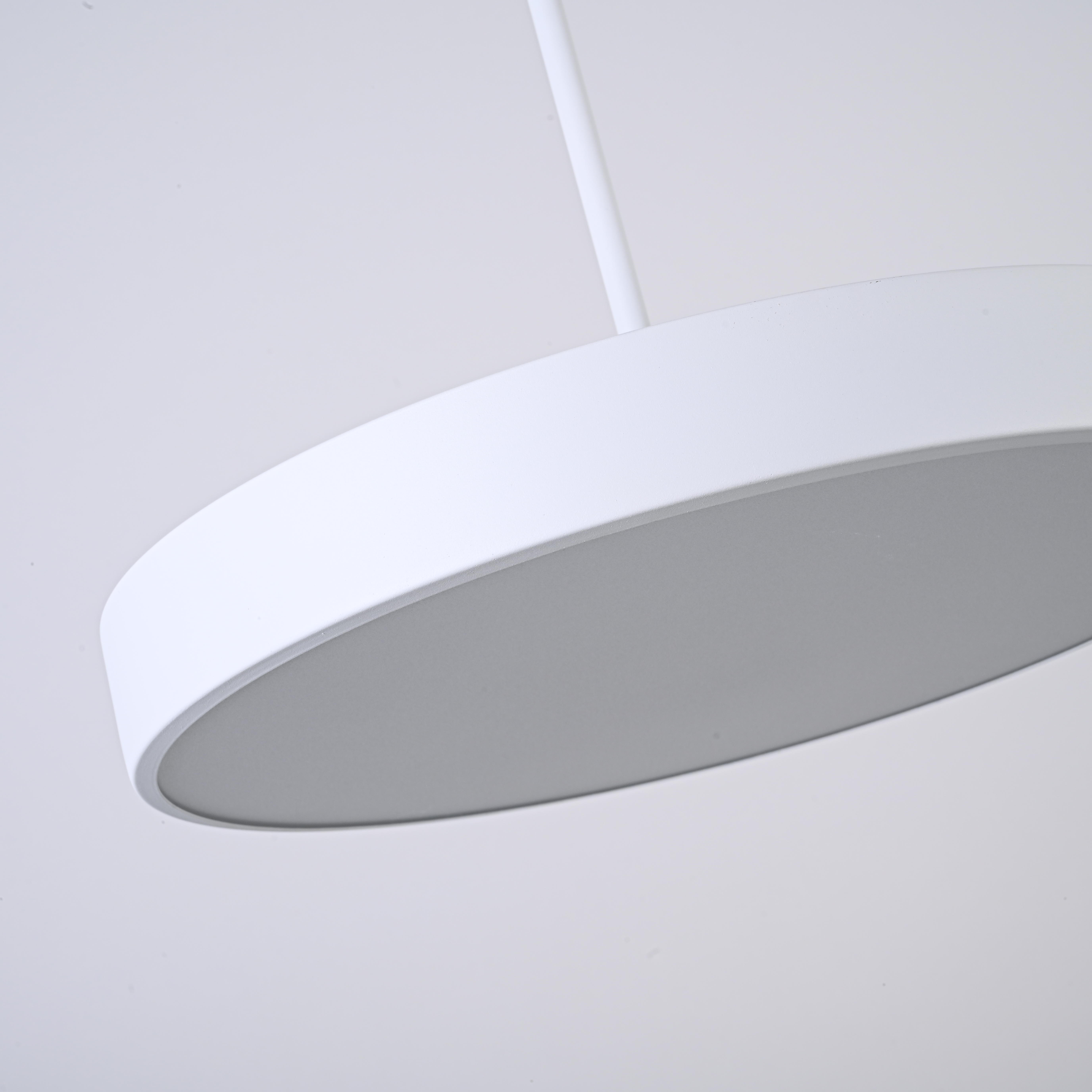 Подвесной светильник TURNA ONE D40 White by ImperiumLoft