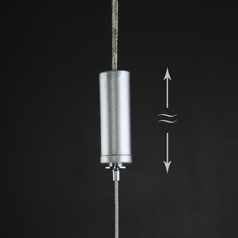 Подвесной светильник Eurosvet 90072/1 серебряный