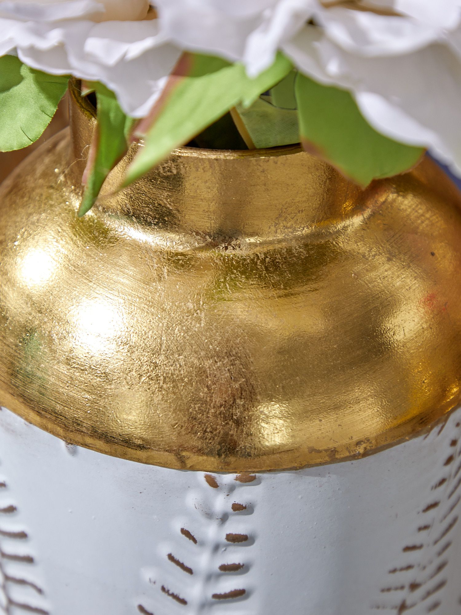 Ваза с листьями папоротника Glasar 57-403