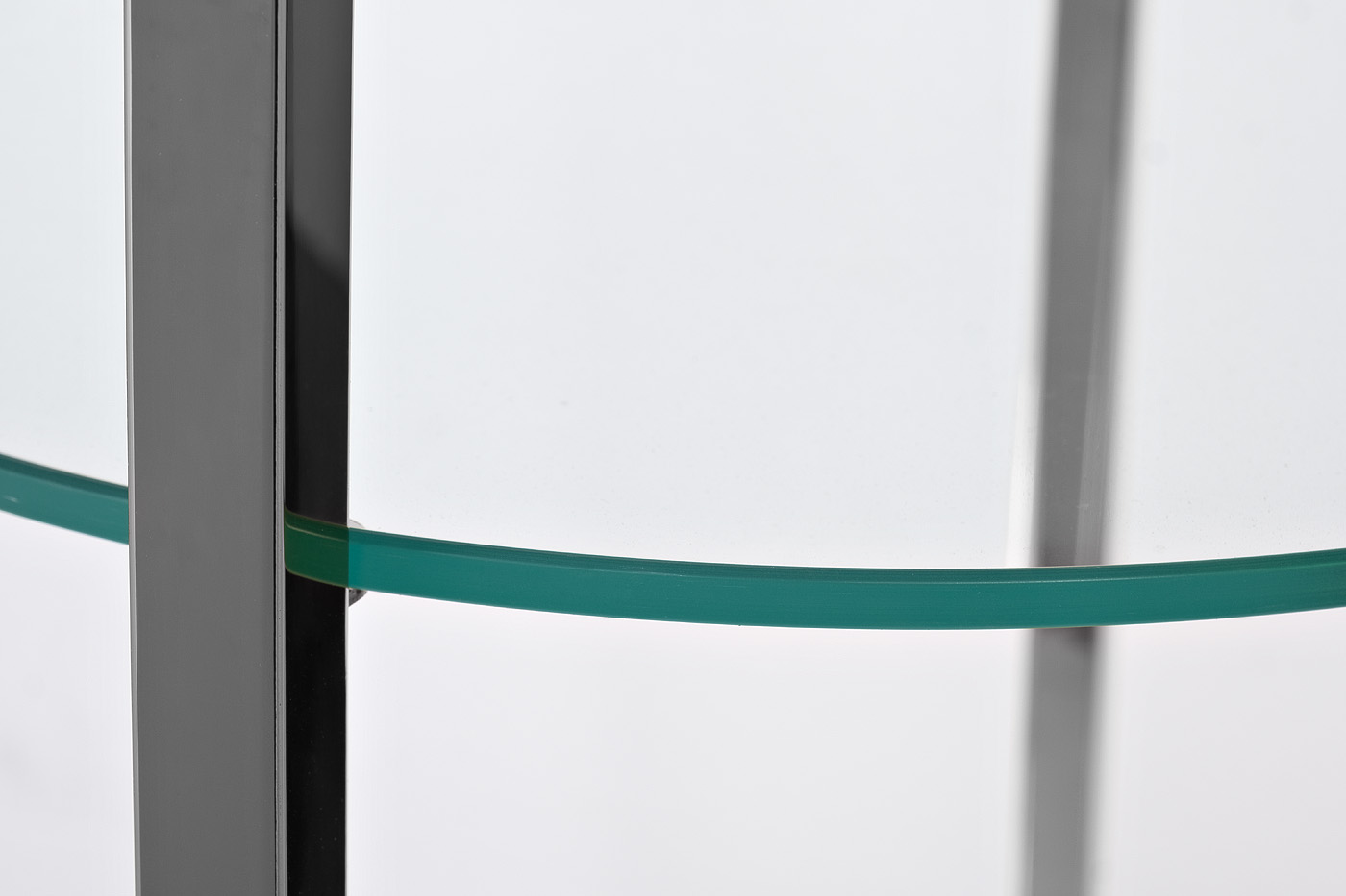 Стеллаж прозрачное стекло/хром Garda Decor 47ED-00500