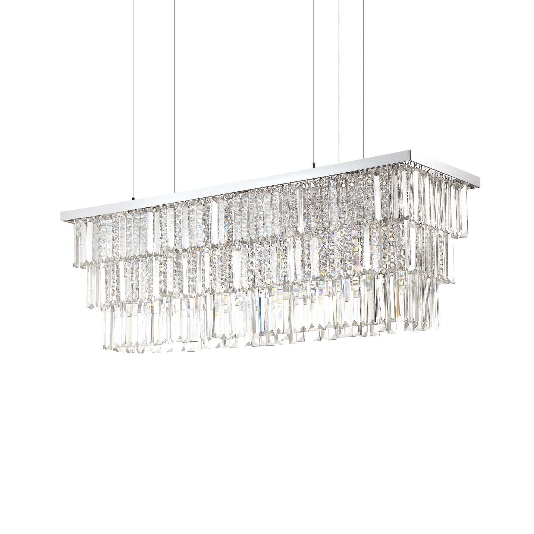 Потолочный светильник Ideal Lux MARTINEZ SP8 CROMO 166360