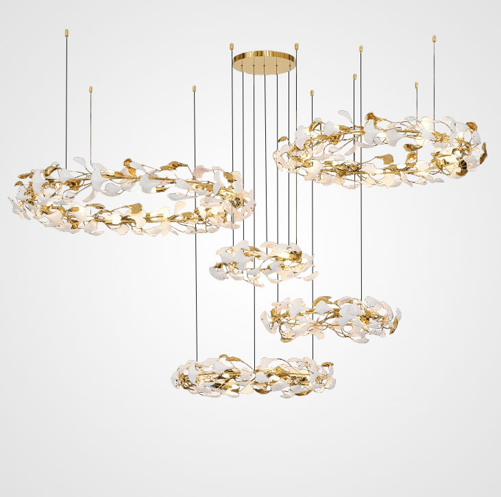 Подвесная люстра JULIETTA COMBO D60+80+100+120+140 by ImperiumLoft