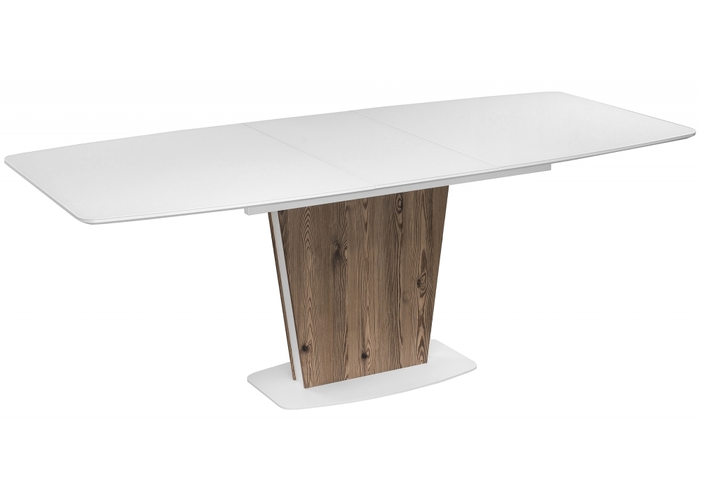 Стол Woodville Оливер белый / лиственница горная 462107