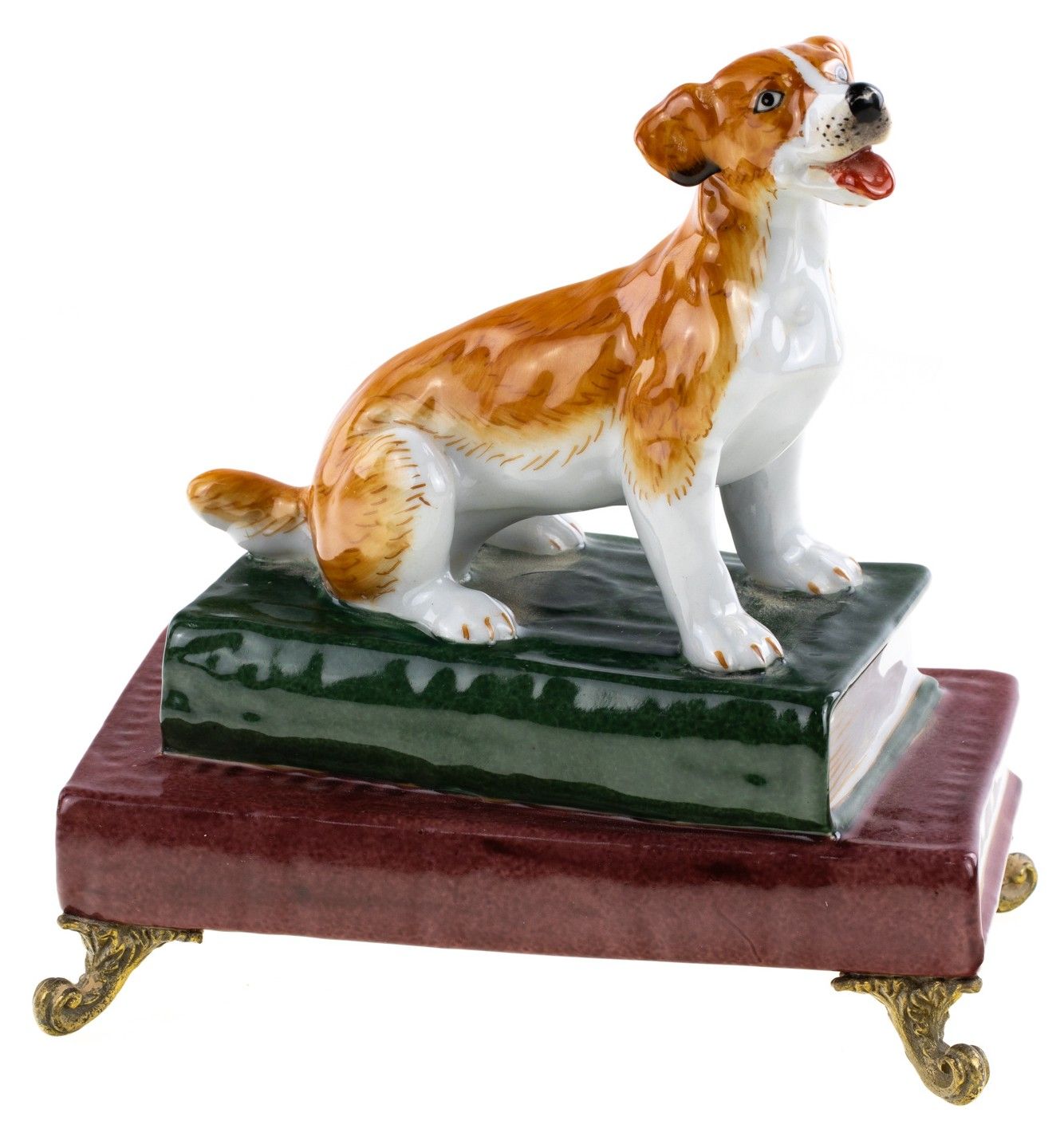 Держатель для книг Собачка отрит вправо Glasar F1017A/HFX1843