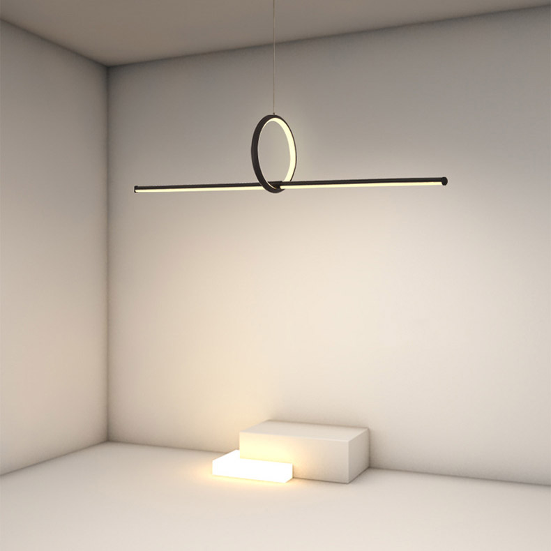 Подвесной светильник MOFFIT LONG L120 Black by ImperiumLoft