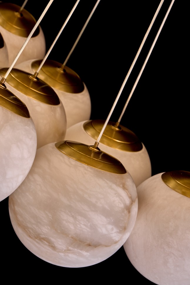 Люстра подвесная Fluorite FL1048-19PO