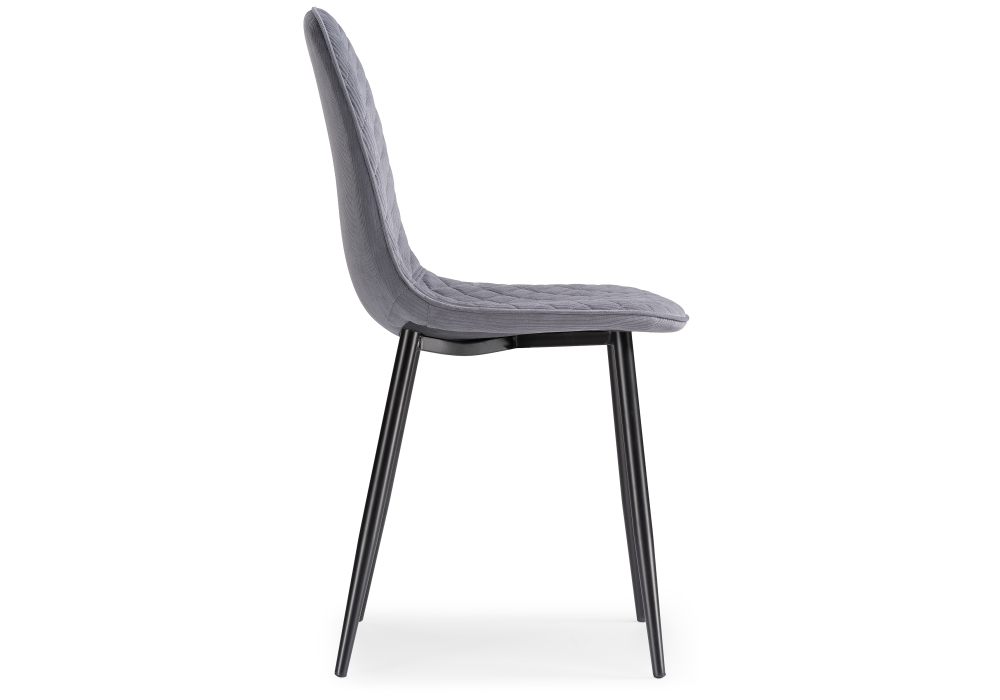 Стул Woodville Capri gray / black 11946