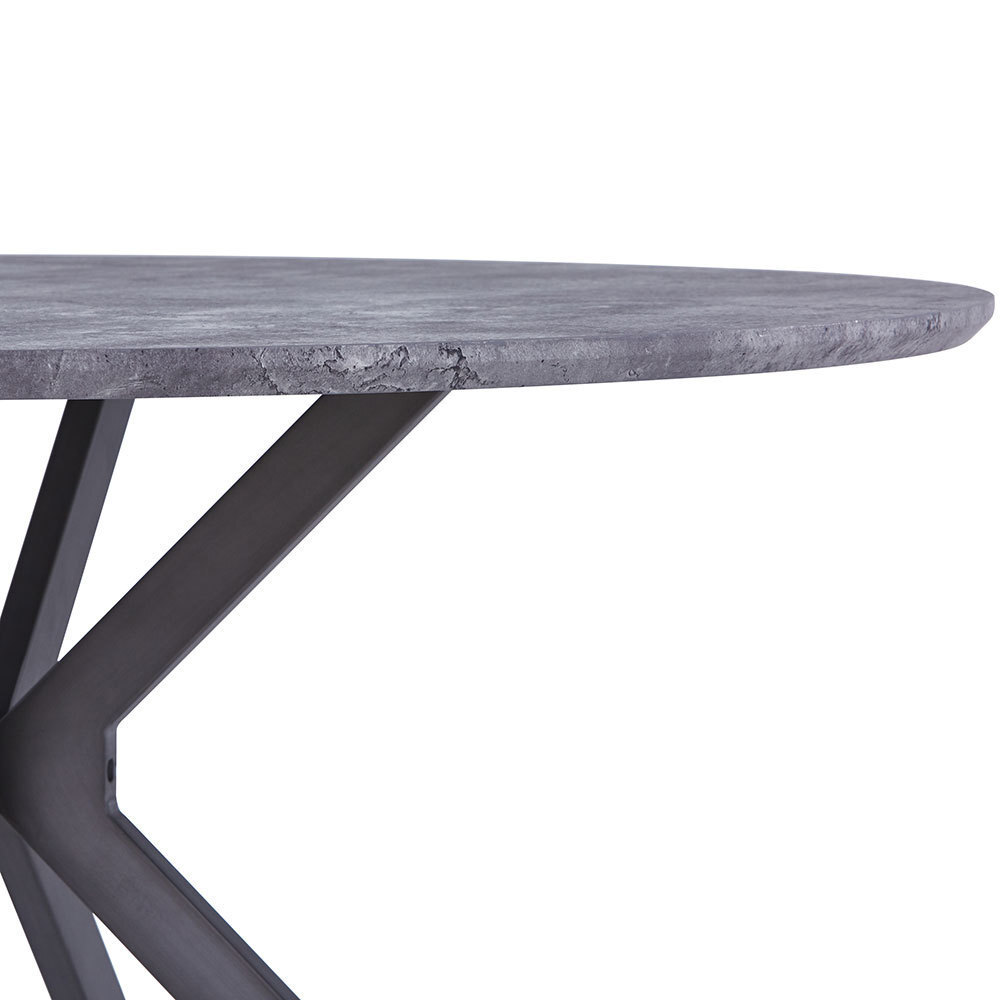 Стол Ralf 120см, серая лава, антик Bradex Home FR 0310