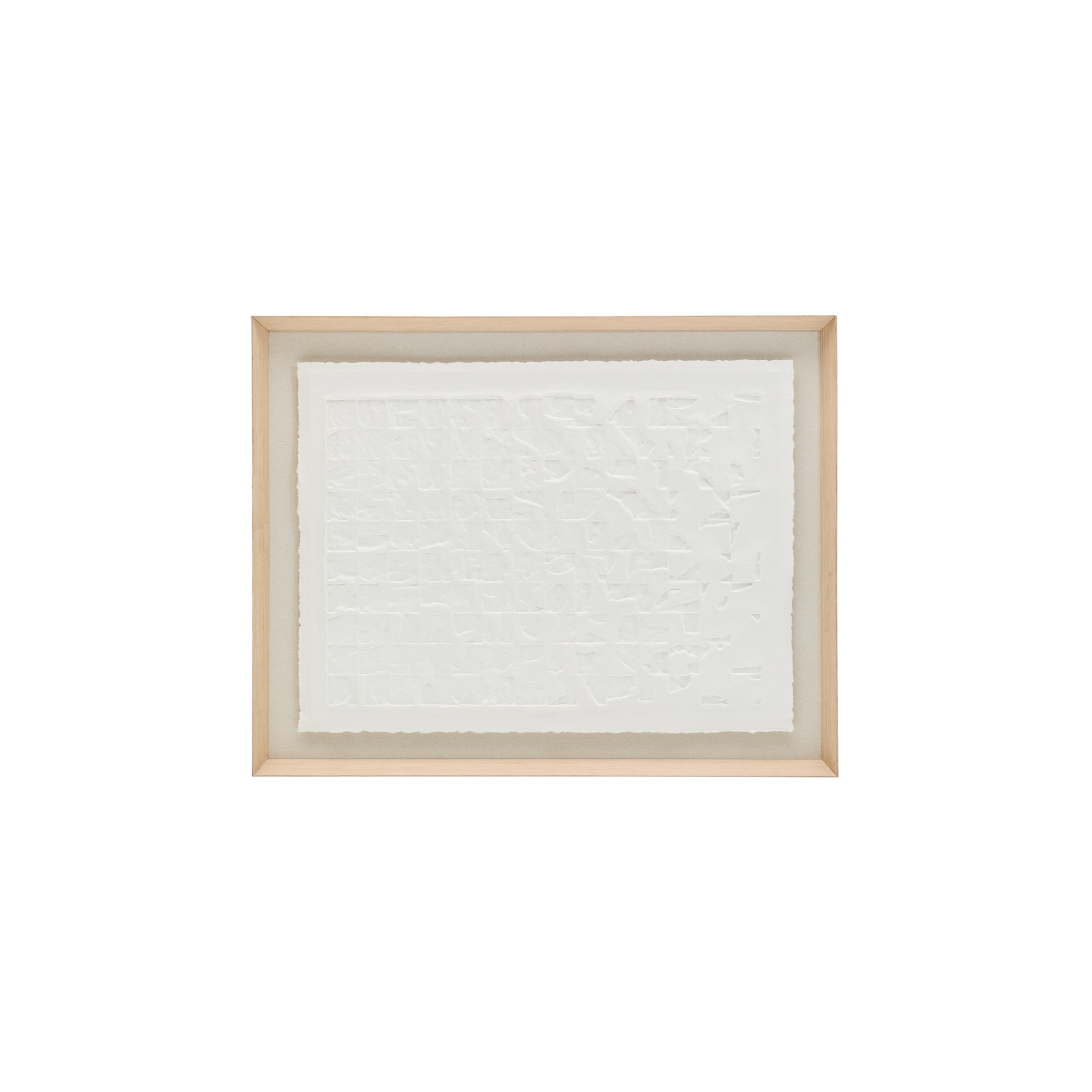 Tuk Картина из папье-маше белая 90 x 70 см La Forma (ex Julia Grup)