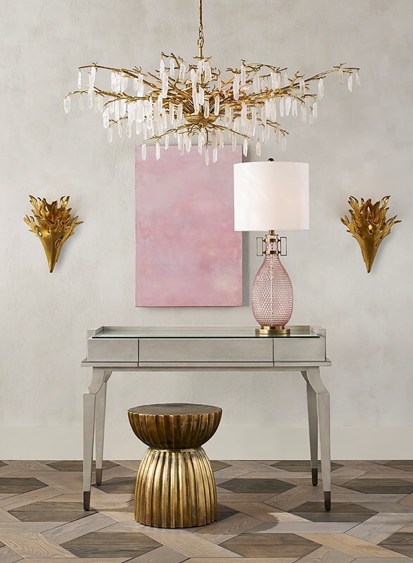 Приставной столик Currey & Company Rasi Antique Brass 4000-0075