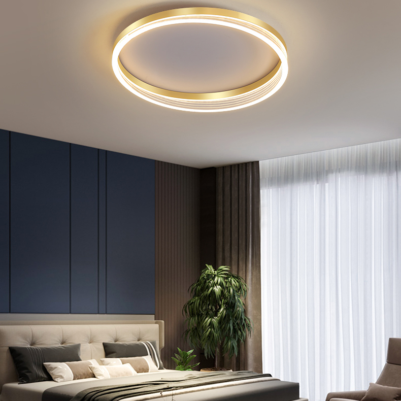 Потолочный светильник LIGO D60 Brass by ImperiumLoft