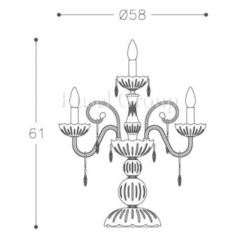 Настольная лампа Italamp 258/LT