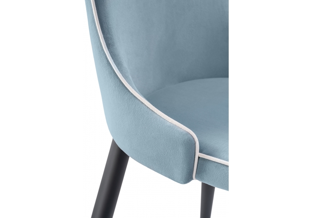 Стул Woodville Kora 1 light blue / white / black 15080