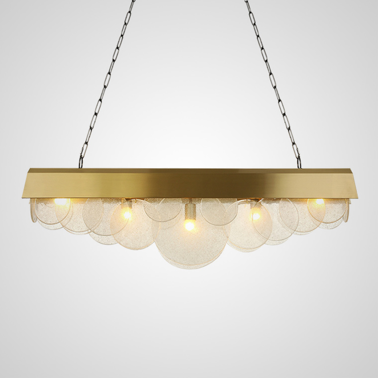 Подвесная рядная люстра SHELF by ImperiumLoft