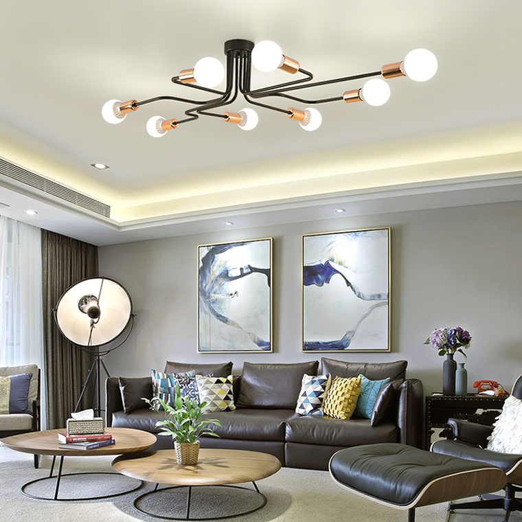 Потолочная Люстра Scheme Gold By Imperiumloft