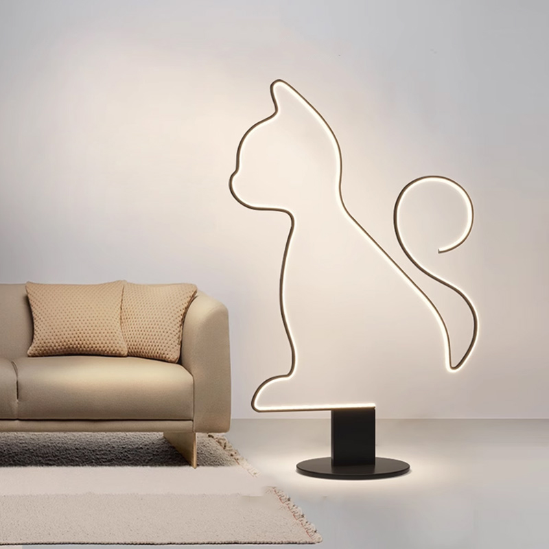 Торшер CAT Black by ImperiumLoft