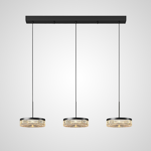 Подвесной светильник RIGO COMBO L55 Black by ImperiumLoft