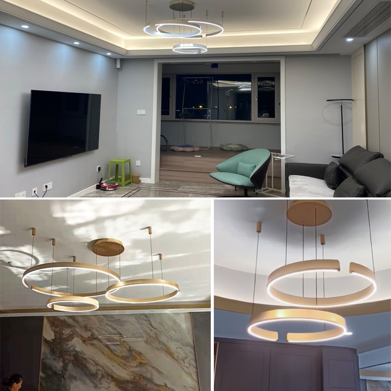 Подвесная люстра ALTAIR D45+65+85 by ImperiumLoft