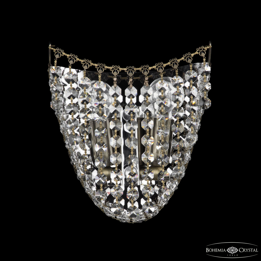 Бра хрустальный 77081B/19 Pa Bohemia Ivele Crystal