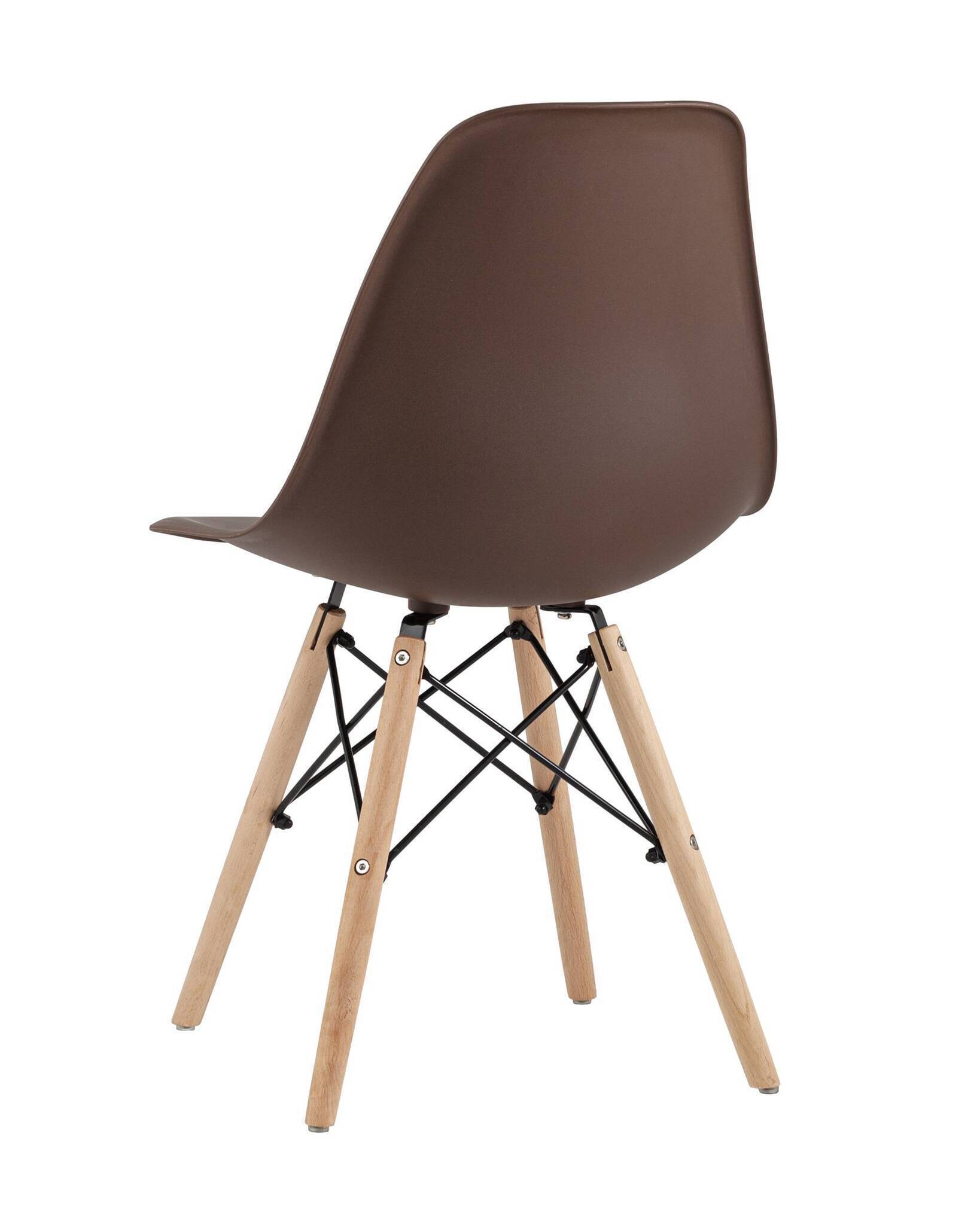 Стул Style DSW коричневый x4 Stool Group
