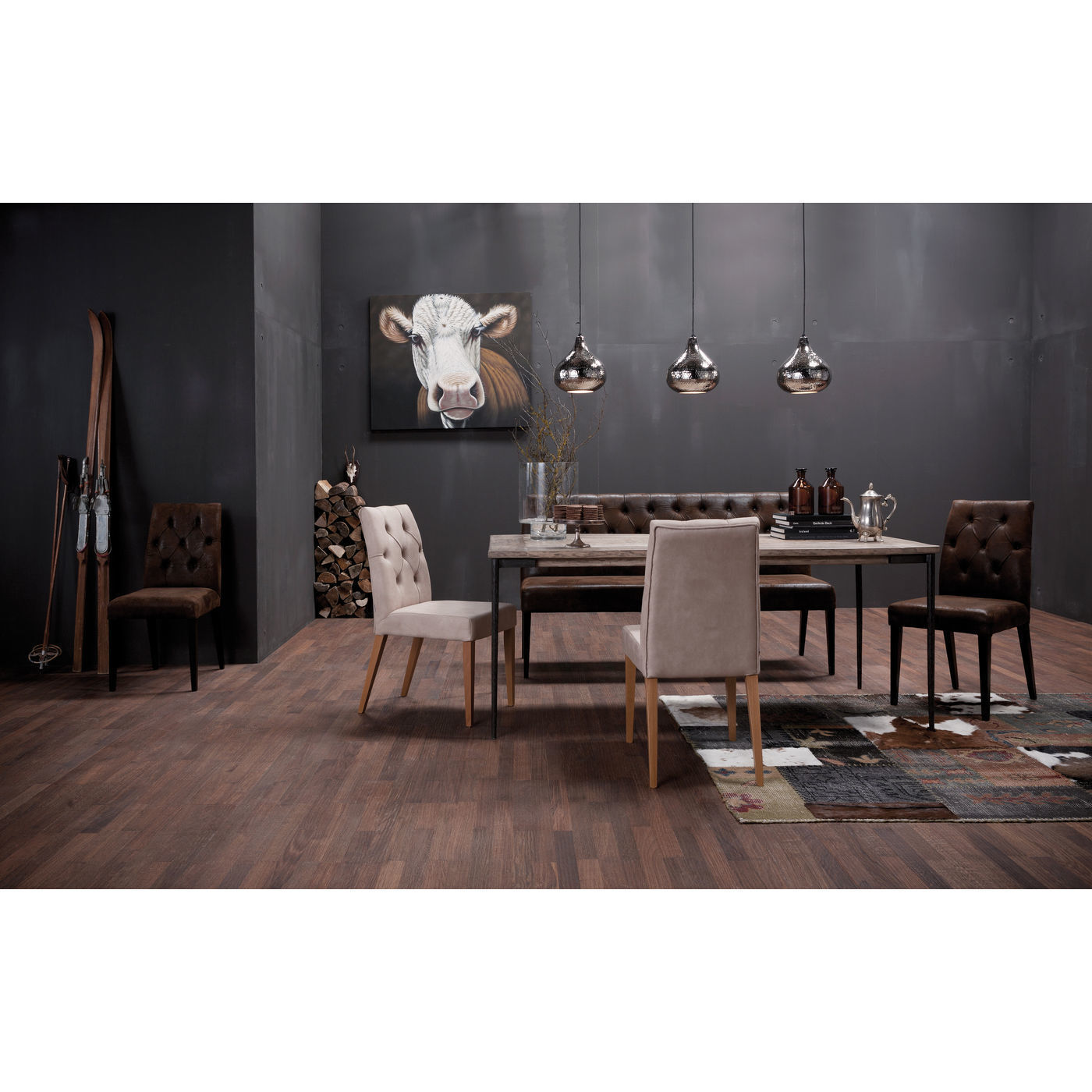 Скамья мягкая Econo 77632 KARE