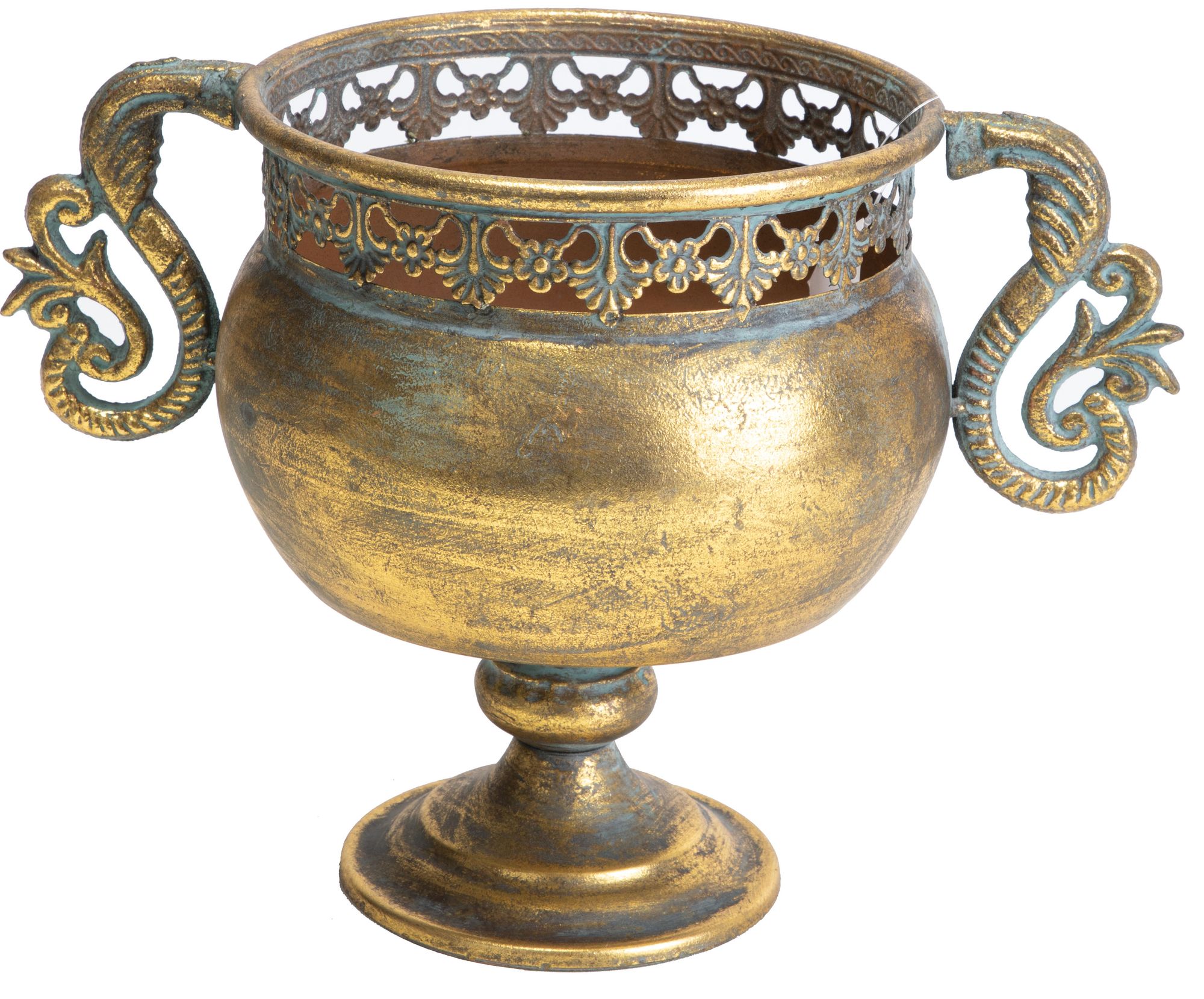 Ваза металлическая Эфиопия Glasar 57-052