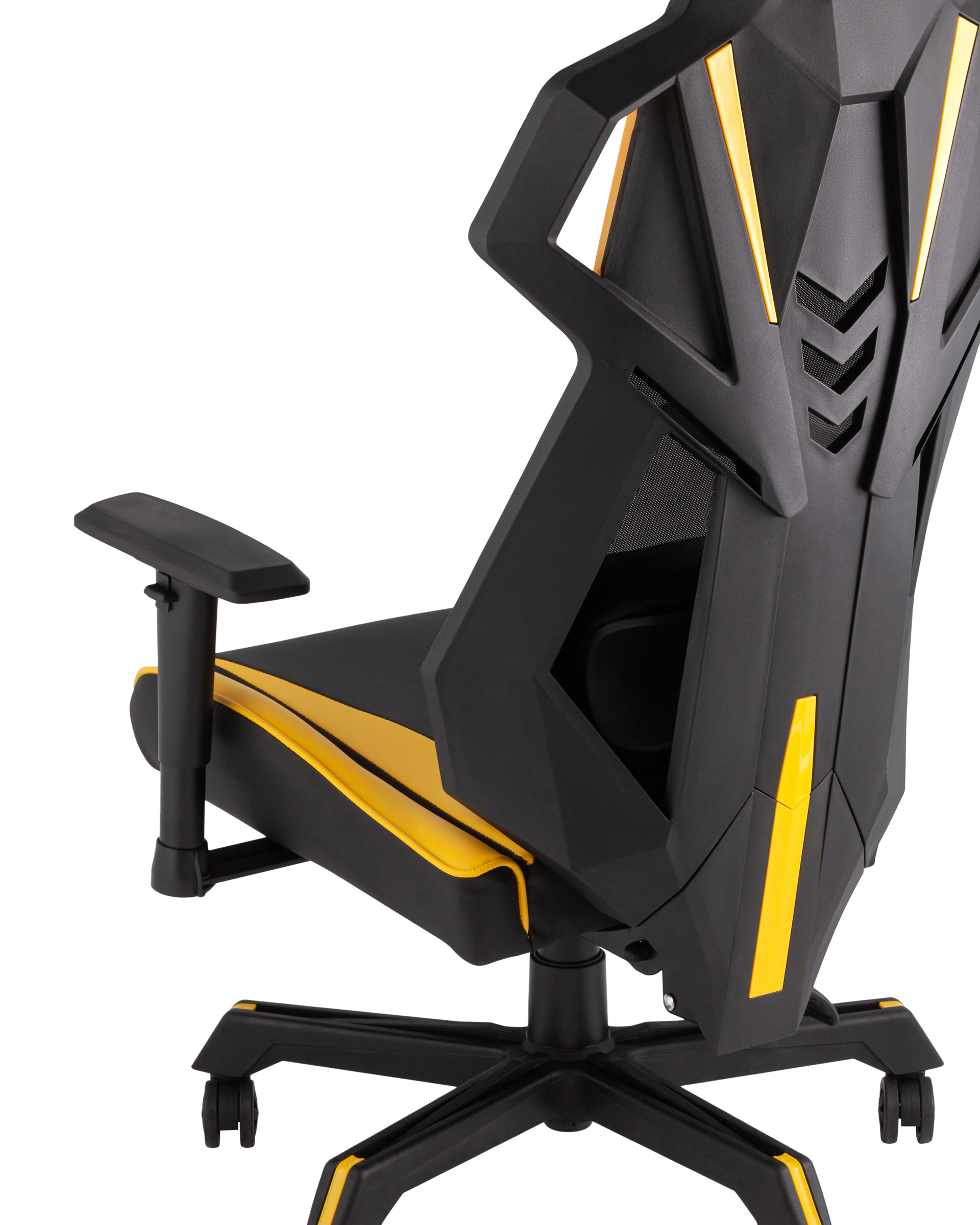 Кресло спортивное TopChairs Рэтчэт желтый Stool Group
