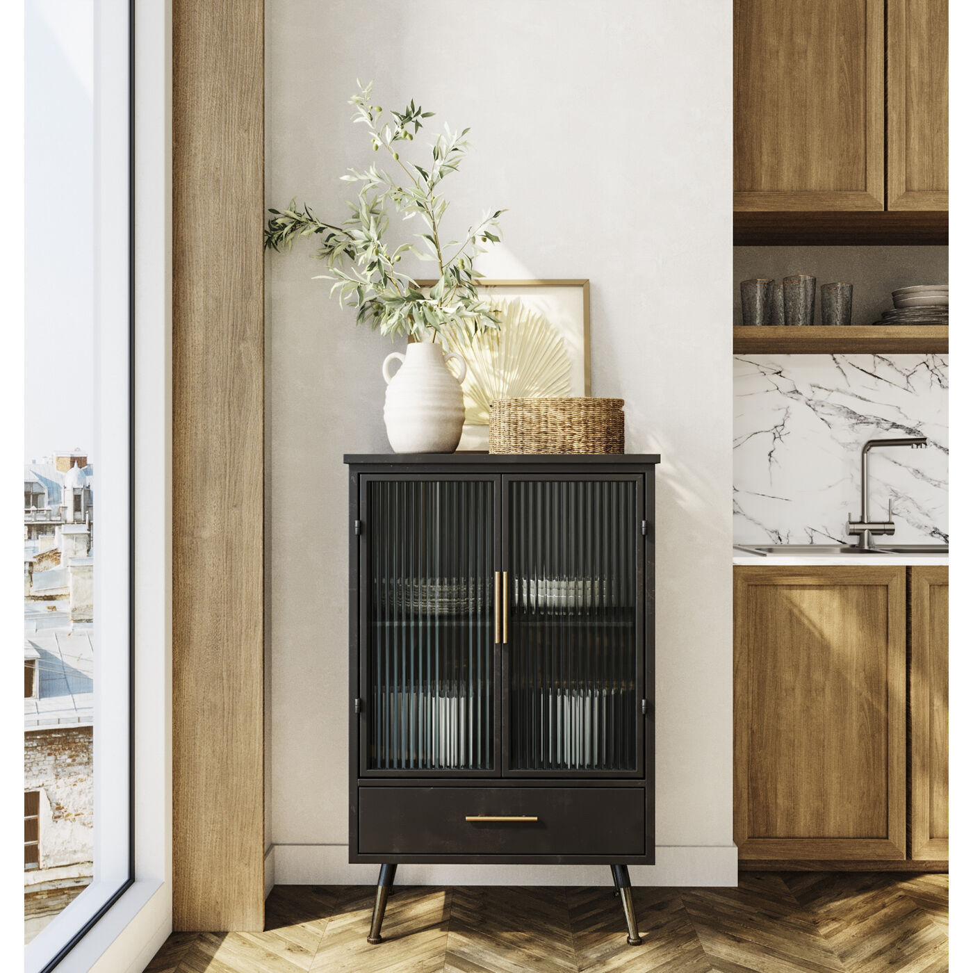 Шкаф-витрина KARE La Gomera 84135 Шкаф-витрина KARE La Gomera 84135