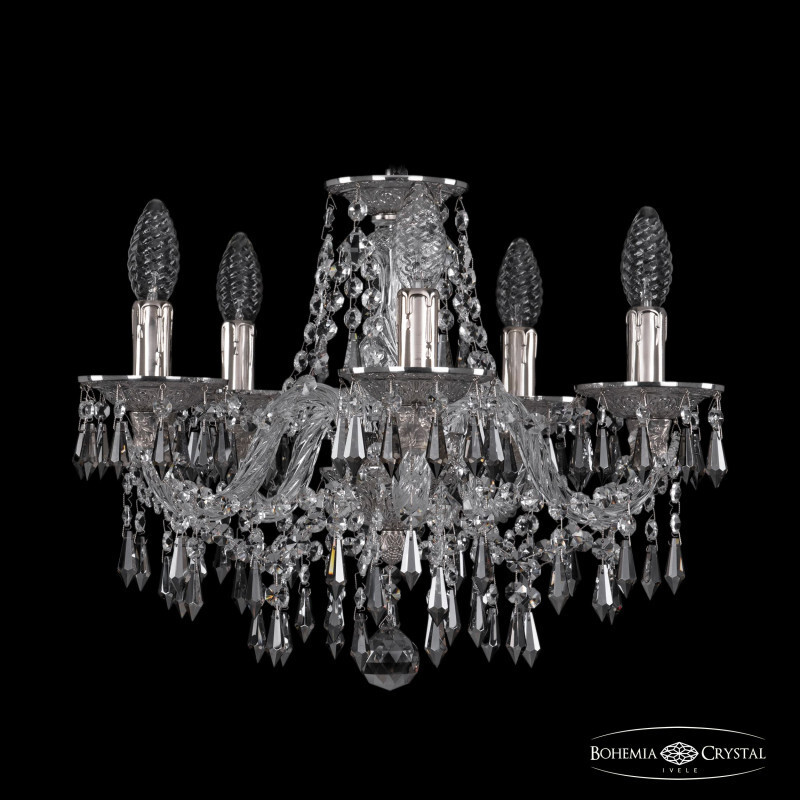 Подвесная люстра Bohemia Ivele Crystal 16103/5/141 Ni K731