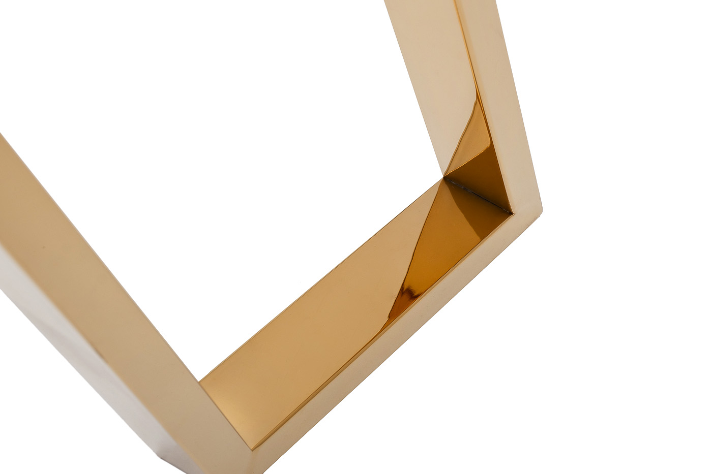 Стол письменный прозрачное стекло/золото Garda Decor GY-07910