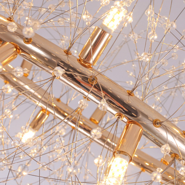 Подвесная люстра ROSALIA RING D70 by ImperiumLoft